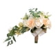 thumbnail image 3 of Ramos de novia artificiales, ramo de novia en cascada beige-2, 3 of 7