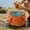 Orange-Free Size/OR, variant on Collapsible Bucket Foldable Sink Portable Wash Basin Dishwashing Tub Laundry Basin Camping Travel RV Outdoor Hiking Space Saving