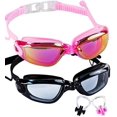 thumbnail image 1 of FYBTO 2 Pack Adult Swimming FYBTO ，No Leaking,Anti Fog,UV Protection Swim Glasses Water FYBTO, 1 of 6