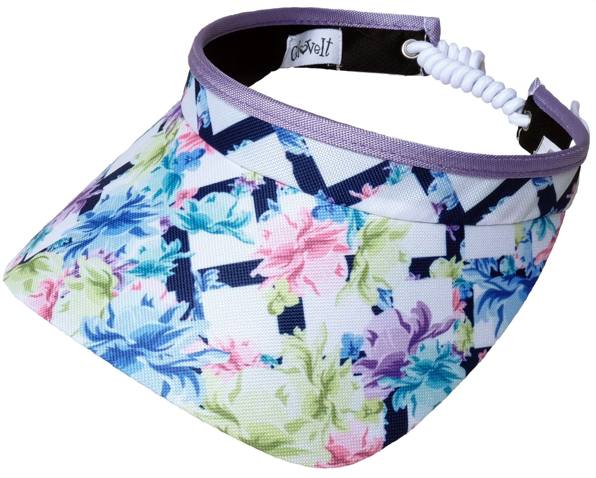 Glove It Women's Printed Coil Golf Visor