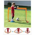 thumbnail image 4 of SONGMICS Porterías de fútbol plegables 2 piezas rápido montaje tamaño 120x80x60cm, 4 of 5