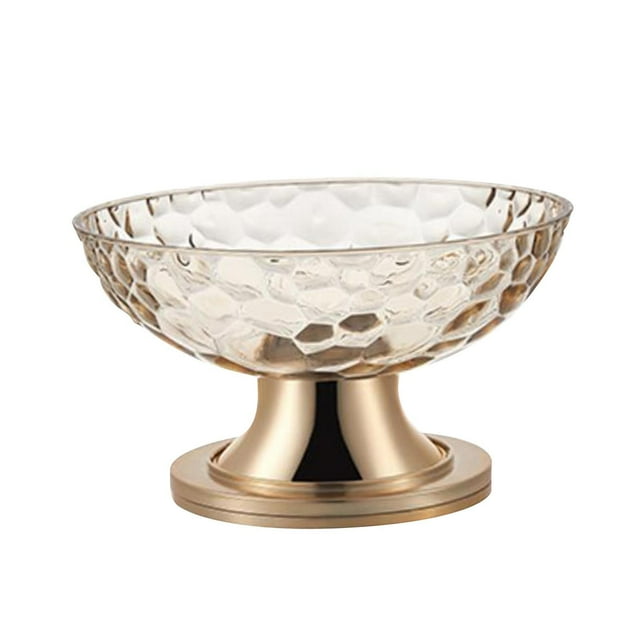 Injueey Dessert Serving Bowl Tray Snacks Fruit Basket Bowl for Breads Snacks Home Organizadores de utensilios de cocina café giratorio