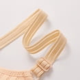 thumbnail image 6 of Gymayou Soft Skin-Friendly Cotton Wireless Bra for Women Breathable Thin Padded Everyday Bralette Adjustable Straps Wire Free Brassiere Beige L, 6 of 9