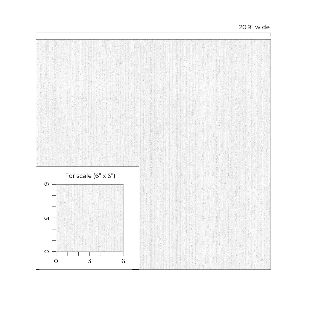Seabrook Designs Erismann Linen Stripe Paintable Wallpaper - 20.9 in. W x 33 ft. L