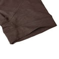 thumbnail image 7 of Hinvhai Mens Henley Shirts Short Sleeve Mens Shirts Casual T Shirt Pocket Tee Shirts Brown L(L), 7 of 7