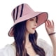 thumbnail image 1 of Sombrero de pescador ajustable con circunferencia de 54-60cm, gorro de lavabo a rayas de verano para mujer, sombrero de protección solar con aleros grandes para exteriores, 1 of 5