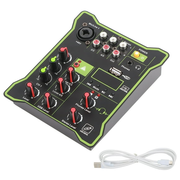 Mixing Console,Portable Mixing Consol Quick Portable Mixing Consol Audio Mixer Top of the Line
