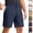 #02 Navy, variant on Casual Dress Shorts for Men Stretch Quick Dry Breathable Golf Shorts All Day Comfy Work Bottoms with Pockets, #02 White, L