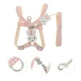 thumbnail image 3 of Unique Bargains Bunny Style Pet Leash Kit Ergonomic Dog Leash Kit for Dog 63" Long Pink, 3 of 6
