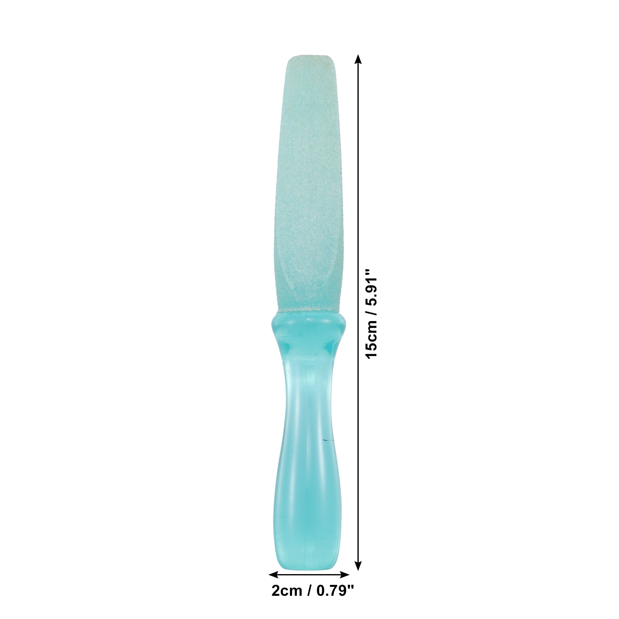 Unique Bargains 1 Pc Foot File Removes Dead Skin Pedicure Plastic Green