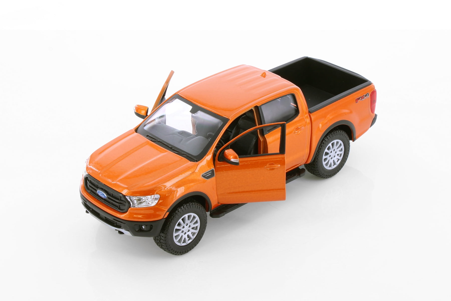 2019 Ford Ranger Pickup Truck, Orange - Showcasts 37521 - 1/27 Scale Diecast Model Car