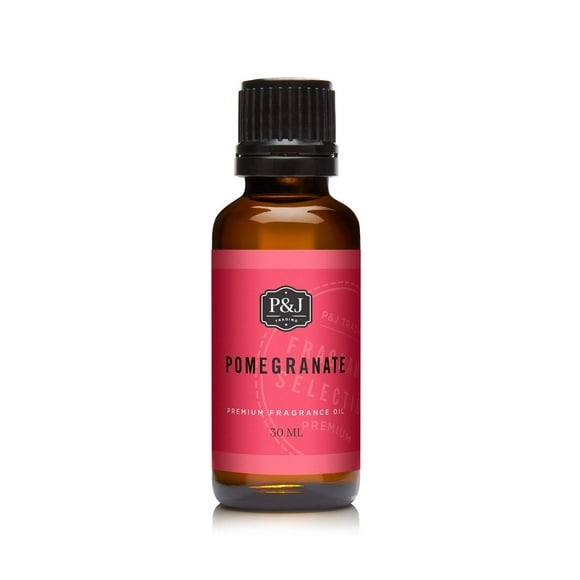 P&J Trading Fragrance Oil | Pomegranate Oil 30ml - Candle Scents for Candle Making, Freshie Scents, Soap Making Supplies, Diffuser Oil Scents