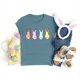 thumbnail image 2 of Mujeres Manga Corta de Verano Tops Pascua Impresa Cuello Redondo, Blusa de Moda Casual para la Primavera, 2 of 4