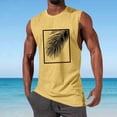 thumbnail image 2 of BRGZLK Mens Tank Tops Pullover Casual Sports Beach Summer Round Neck Sleeveless Shirts Hawaiian Print Vacation Tanks Muscle Gym Tank Top, 2 of 6