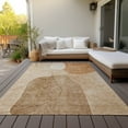 thumbnail image 6 of Addison Rugs Chantille Indoor/Outdoor Transitional Abstract Paprika Washable Rectangle Rug, 2'6" x 3'10", 6 of 6