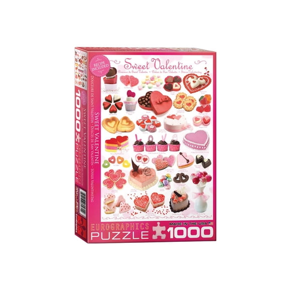 EuroGraphics Sweet Valentines 1000 Piece Puzzle