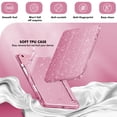 thumbnail image 4 of Funda INFILAND para iPad 11" A16 y 10.9" 10.ª generación, rosa con brillo, 4 of 8