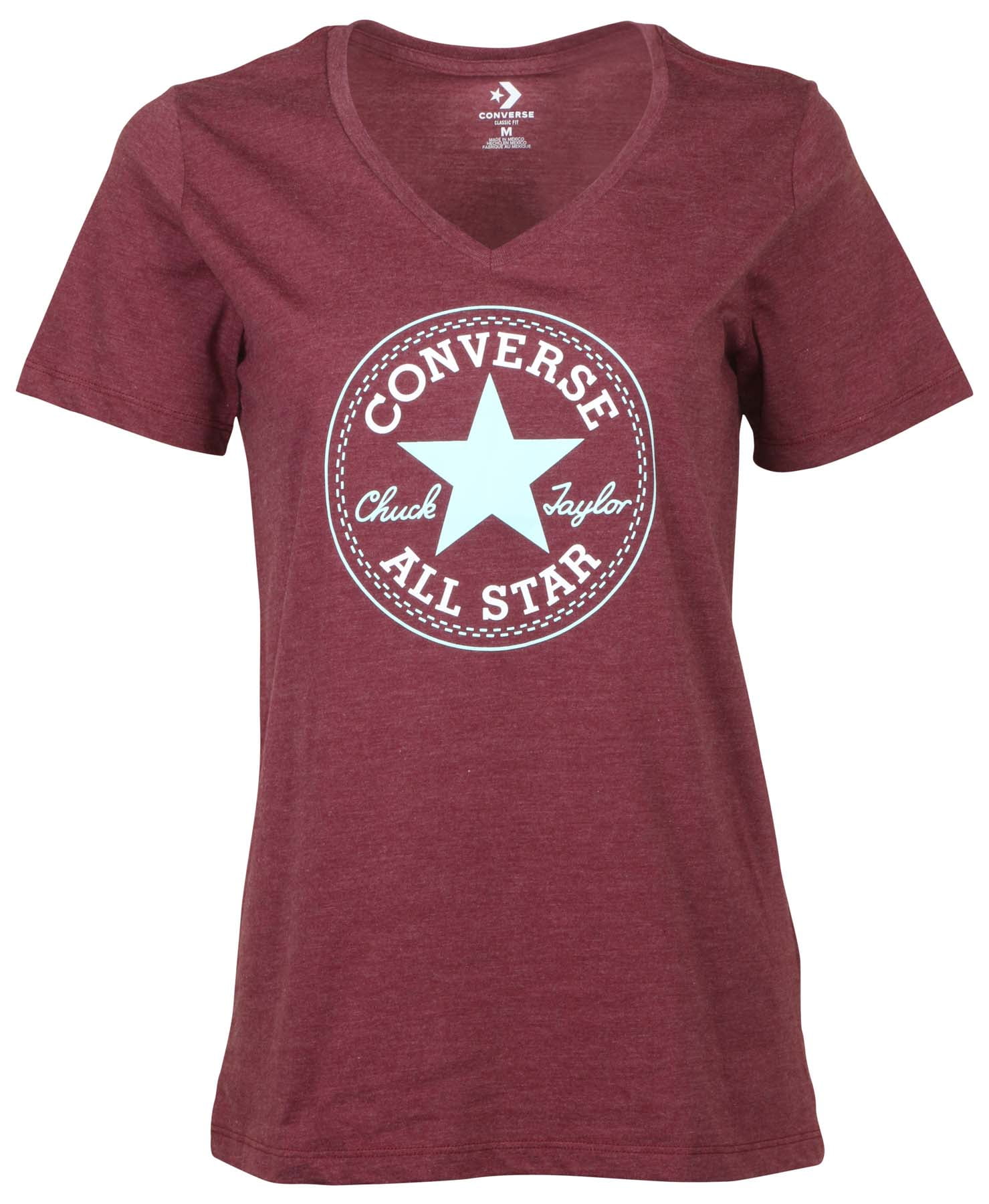 burgundy converse shirt