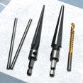 thumbnail image 1 of Hand Taper Reamer 3-13 mm 5-16 mm Taper Reamer chaflán de acero Apertura de acero Herramienta de corte de cabecera, 1 of 9