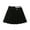 Girl Skirt-Black, variant on KkSLirnhs 8 Years Girls' Summer School Pleated Skirt with Lightweight Fabric and Stylish Design Lightweight School Uniform Pleated Ruffle Scooter Skirt Gray
