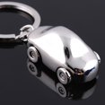 thumbnail image 4 of Queilt Cool Luxury Metal Keychain Car Model Key Chain Key Ring Racing Car Keyring For Man Women Gift, Silver, M, 4 of 4