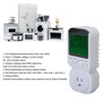 thumbnail image 3 of Medidor de potencia digital vista de alta precisión medidor de energía enchufable LCD de datos múltiples para el hogar ANGGREK Otros, 3 of 8