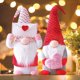 thumbnail image 1 of SUSUchens Muñeca sin rostro Nórdica Exquisita Pequeña 2022 Decoraciones Tomte Suecas Muñeca Elfa para el Día de San Valentín Rosa Talla S, 1 of 8