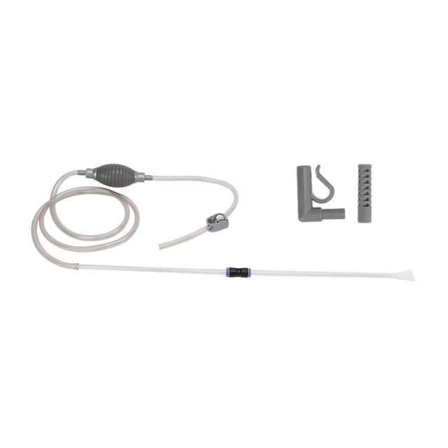 Aquarium Vacuum Gravel Cleaner, Aquarium Water Changer Fish Tank Cleaner Siphon Pump For Fish Tank Hand Siphon Hose to Remove and Change Water or Sand in Minutes For Fish Tank