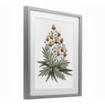 thumbnail image 4 of Yellow Leafy Wild Flowers Gray Framed Print Under Glass, design by Cecilia Battaini, 4 of 10