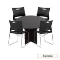 thumbnail image 2 of Round Table 48" with 4 Chairs(G11310B) - Artisan Grey, 2 of 7