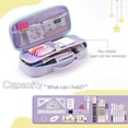 thumbnail image 3 of Cute Pencil Case Unicorn Pencil Pouch Medium Capacity Portable Multifunction Pen Bag with Compartments for Girls Kids Teen, 3 of 4