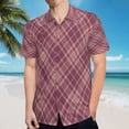 thumbnail image 5 of High Quality Hawaiian Shirts for Men Short Sleeve Aloha Beach Shirt Floral Summer Casual Button Down Shirts Blouses EC3G2U, 5 of 7