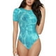 thumbnail image 1 of Balery Coral And Seashell On The Beach Body de cuello redondo de manga corta para mujer Tops de manga corta Tops básicos-Medium, 1 of 7