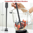thumbnail image 5 of Blender ,Silicone Blade ,Blender Spatula,Spatula for Blender & Blender Pitcher for TM3 4Pcs, 5 of 5