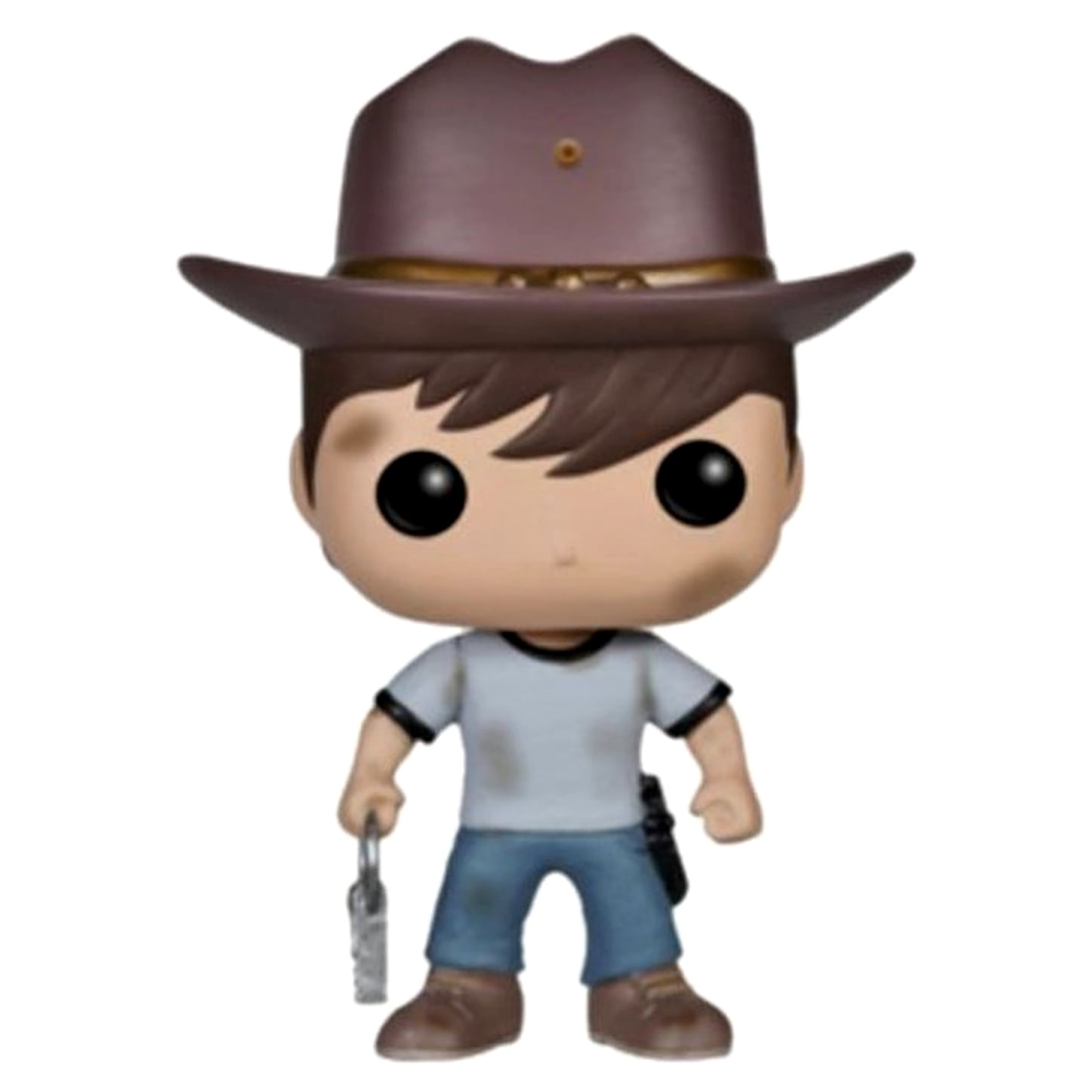 Funko Pop! Television #97 Carl Grimes Bloody The Walking Dead 7  display picture 1