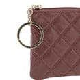 thumbnail image 5 of Unique Bargains 1 Pc Coin Purse Wallet Argyle Coin Purse Pouch Coffee Color, 5 of 5