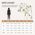 thumbnail image 6 of Disketp Pajamas Set Long Sleeve Sleepwear Womens Button Down Nightwear Pj Sets-Dinosaur On Excavator, 6 of 9