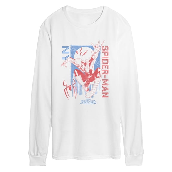Spider-Man: Brand New Day - Pastel Colors - Men's Long Sleeve Graphic T-Shirt