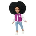 thumbnail image 2 of HBCyoU Student Body President Hope 18-inch Doll & Accessories, Coily Hair, Light Brown Skin Tone, 2 of 10