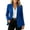 Blue, variant on Womens Business Casual Blazers Long Sleeve Lapel Button Commute Office Suit Jackets with Pockets