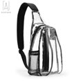 thumbnail image 3 of Gustave Clear Sling Bag Stadium Approved Mini PVC Crossbody Shoulder Backpack Transparent Casual Chest Daypack for Hiking, Stadium or Concerts, 3 of 8