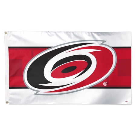 WinCraft Carolina Hurricanes 3 x 5 Horizontal Stripe Deluxe Single-Sided Flag