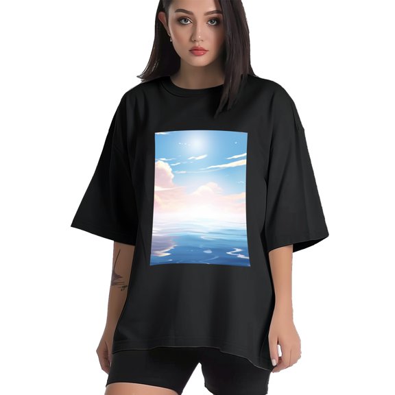 Plus Size Shirt for Women Black Tops for Women Short Sleeves Shirt for Women Surface 3 T Shirt Crewneck Shirt for Women XS