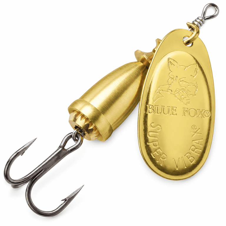 Blue Fox, Super Vibrax Inline Spinner, Size 6, Silver and Hot Pink