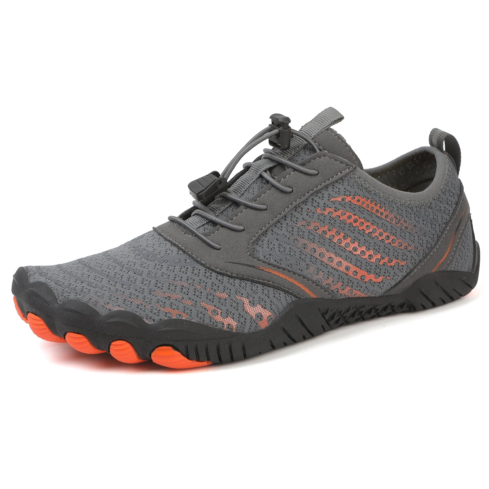 HOYUFEI Unisex Barefoot Shoes, Non-Slip Walking Shoes with Wide Toe Box, Pain-Free Comfortable Hiking Shoes for Men Women/men