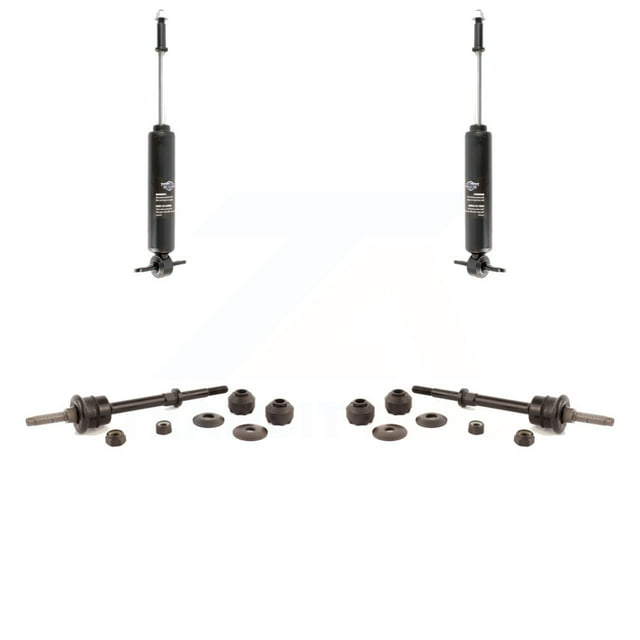 Transit Auto Front Suspension Shock Absorber and TOR Link Kit for Car 2006-2008 Dodge Ram 1500 Standard Cab Pickup Crew with RWD with 240mm Length - Left Right (Driver Passenger) KSS-104033