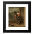 thumbnail image 2 of Charles E. Weir 20x23 Black Modern Framed Museum Art Print Titled - The Wood Sawyer (1842), 2 of 5