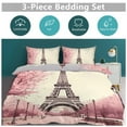 thumbnail image 6 of Eiffel Tower Bedding Sets Twin Duvet Cover 3 Piece Cute Bed Set for Boys Girls Kid, 6 of 6