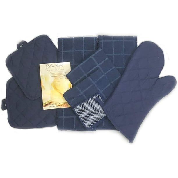 Kitchen towel sets sale with pot holders