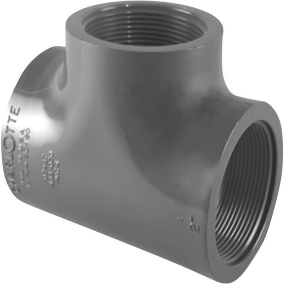CHARLOTTE PIPE & Foundry PVC 08402 2000HA 2" PVC Tee